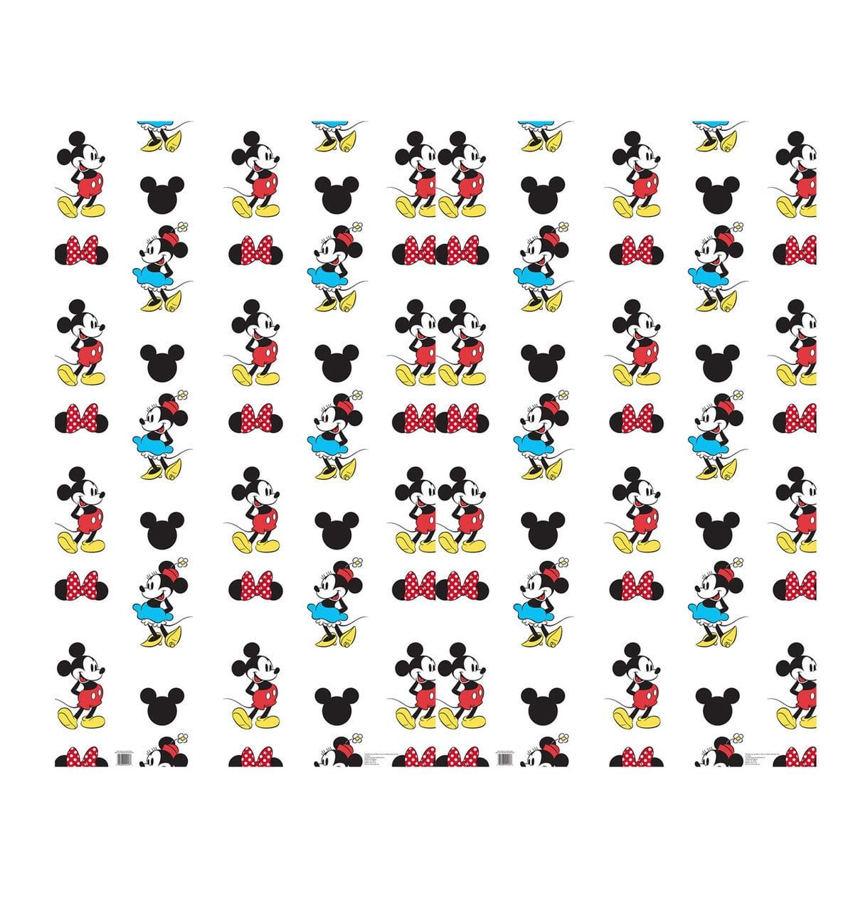 Mickey & Minnie Double Wide Cardboard Standup Backdrop