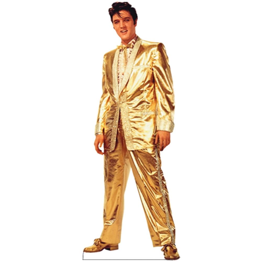 Gold Suit Life Size Cardboard Cutout Standup