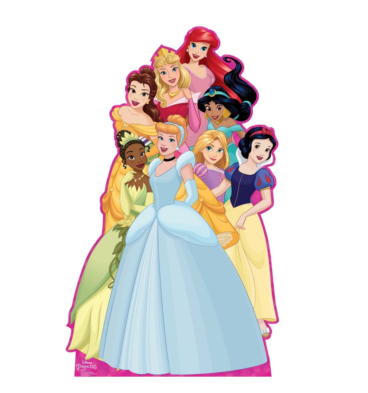 Disney Princess Group Life-Size Cardboard Standee