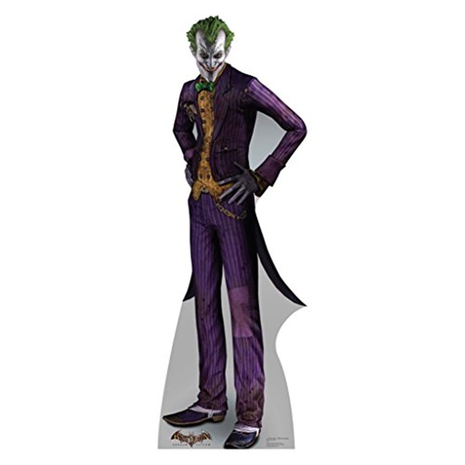 Life-Size Joker Arkham Asylum Cardboard Cutout Standee