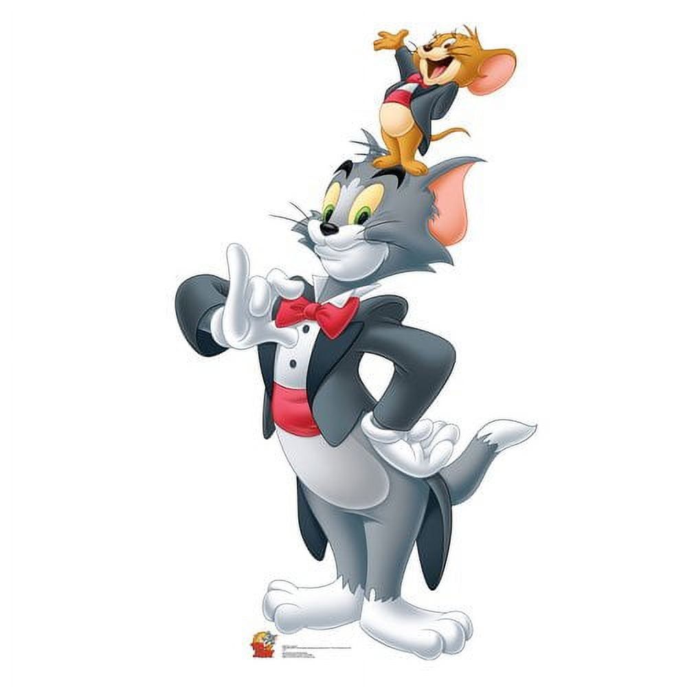 Tom & Jerry Life-Size Cardboard Standup with Easel