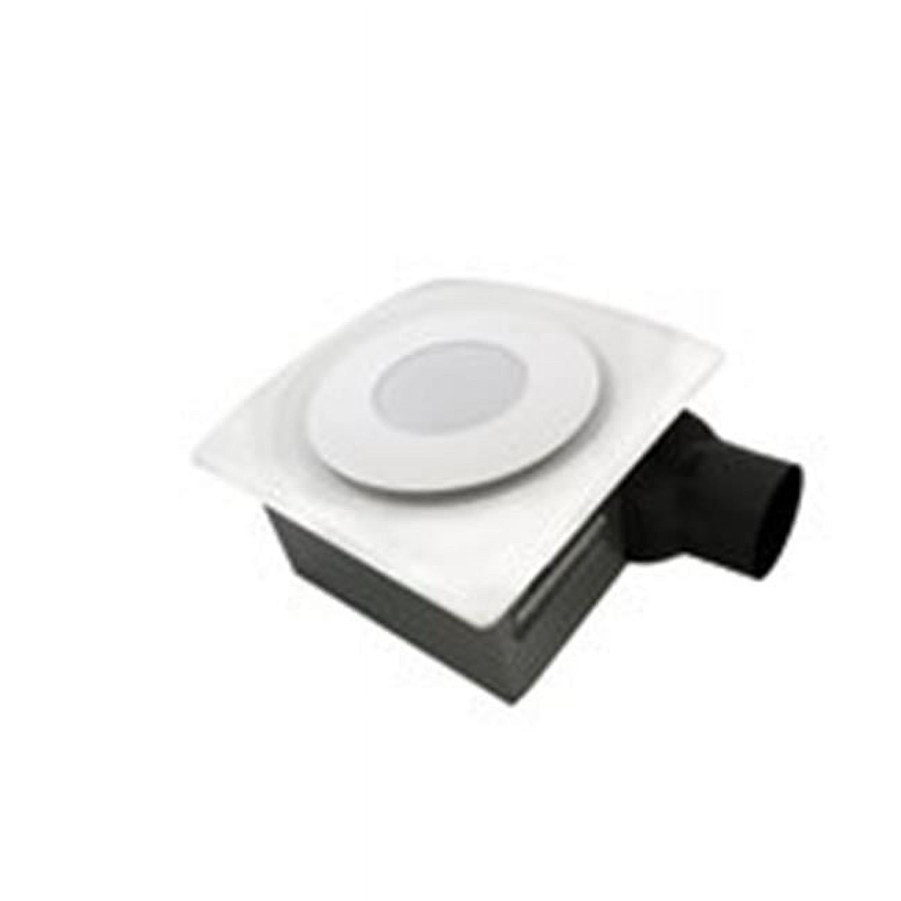 White Slim Fit Ceiling Mounted Exhaust Fan with LED Light