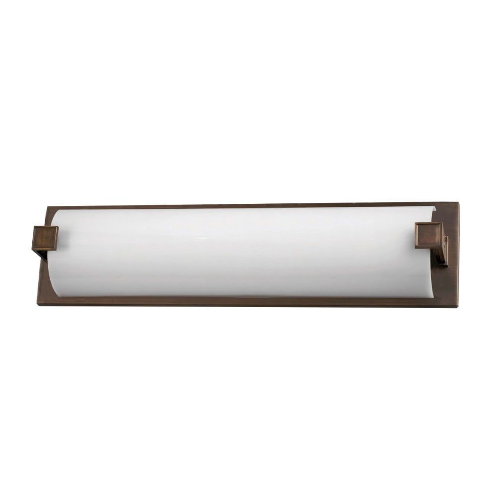 Nolan Oakley Rubbed Bronze 2-Light Wall Sconce