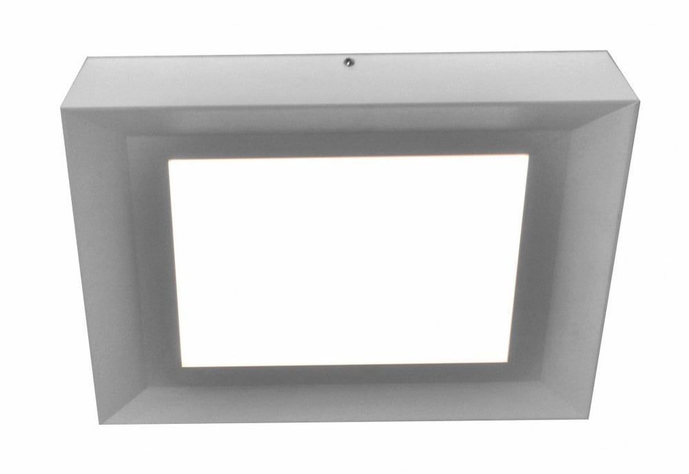 Zurich Satin Nickel 15" LED Flush Mount Ceiling Light