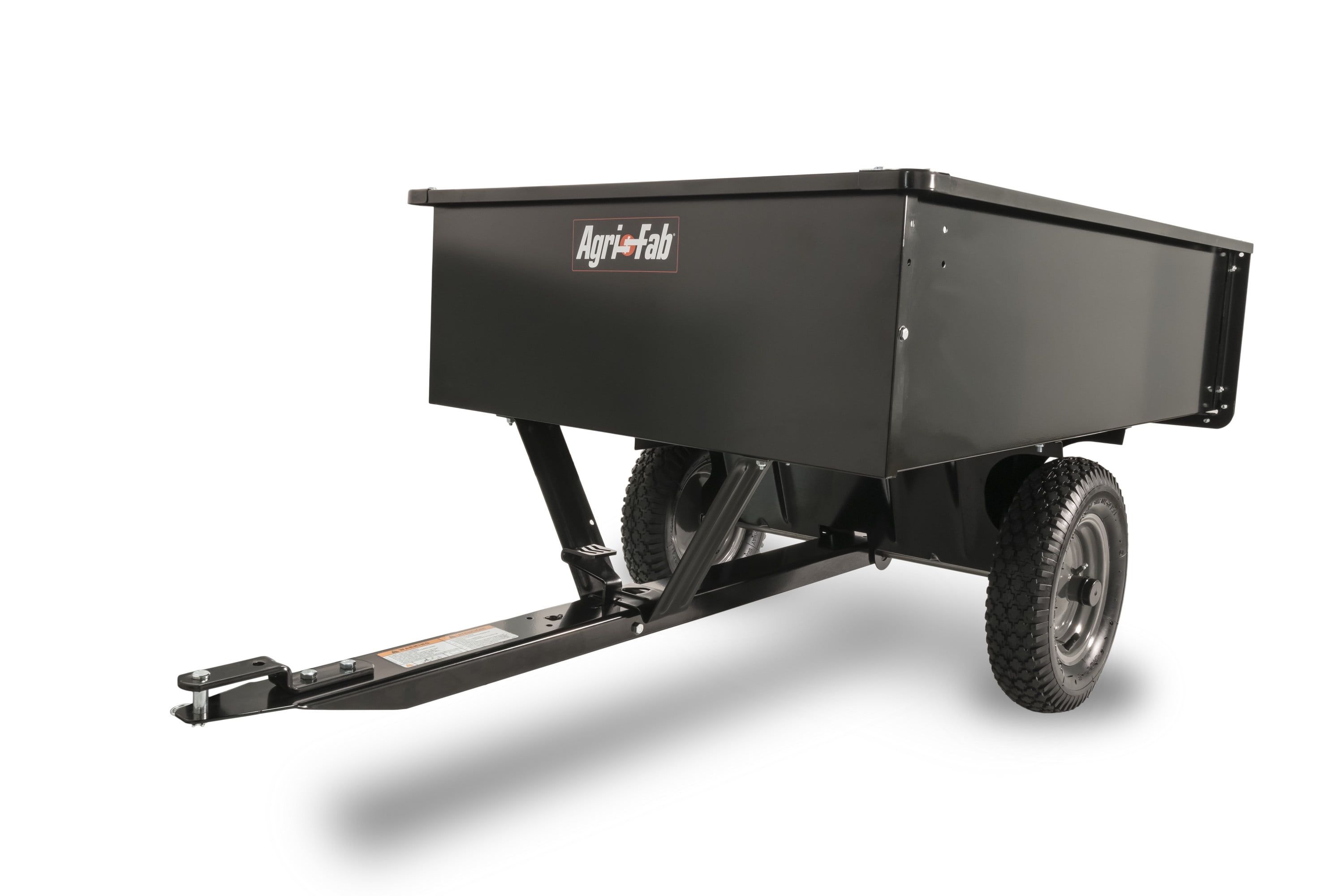 Agri-Fab 750 lb Black Steel Utility Dump Trailer