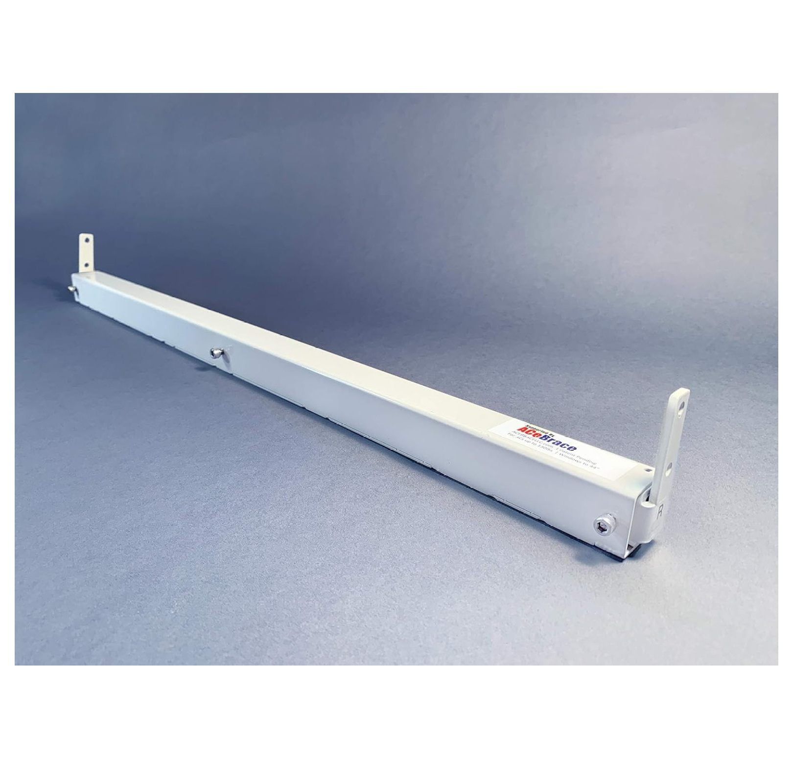 Universal White Steel Window Air Conditioner Support Bracket