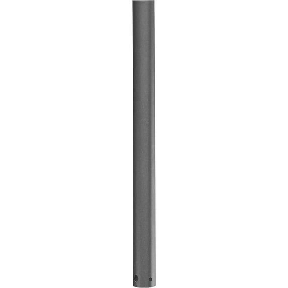 Graphite 48-Inch Steel Ceiling Fan Downrod