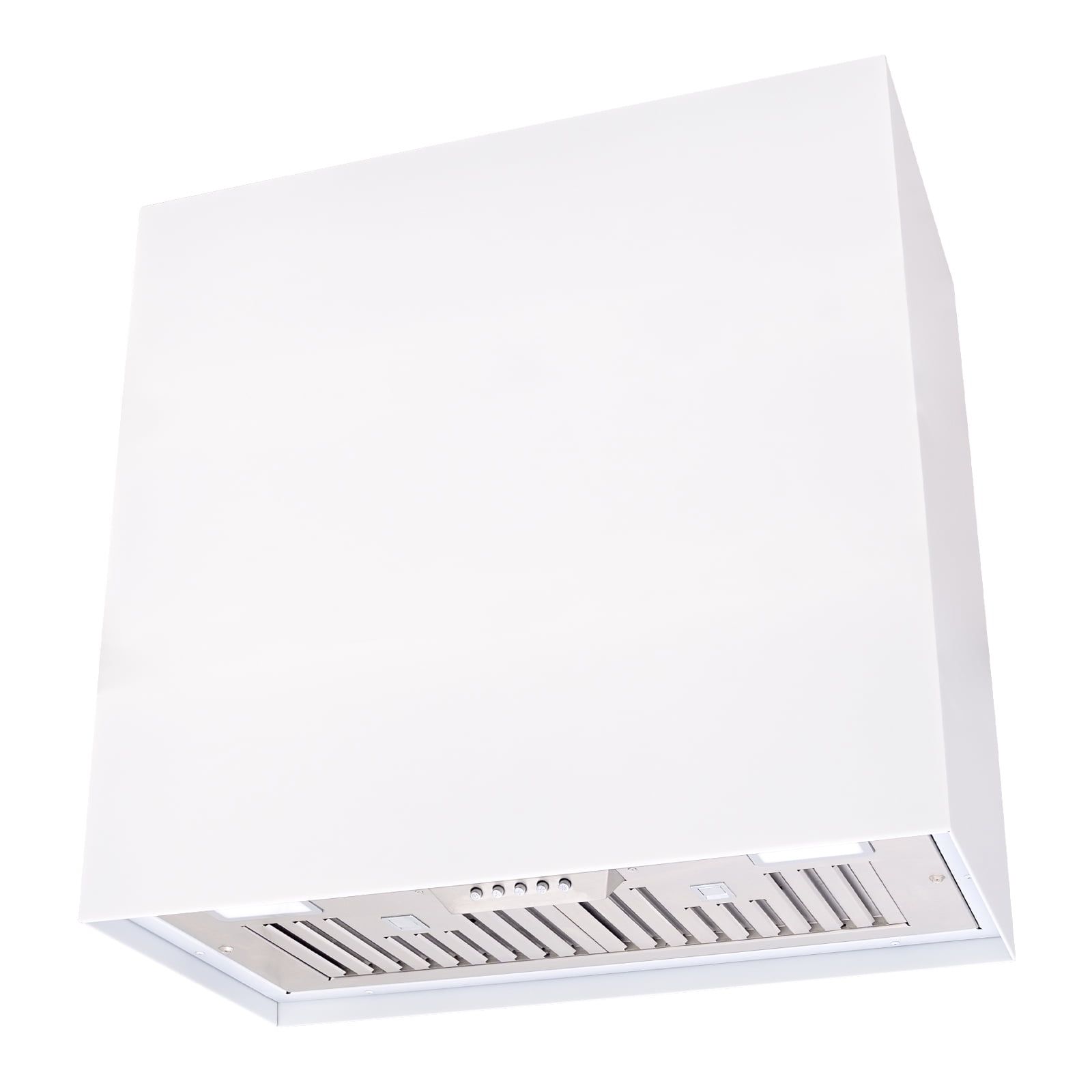 Akicon 30" White Stainless Steel Wall Mounted Range Hood