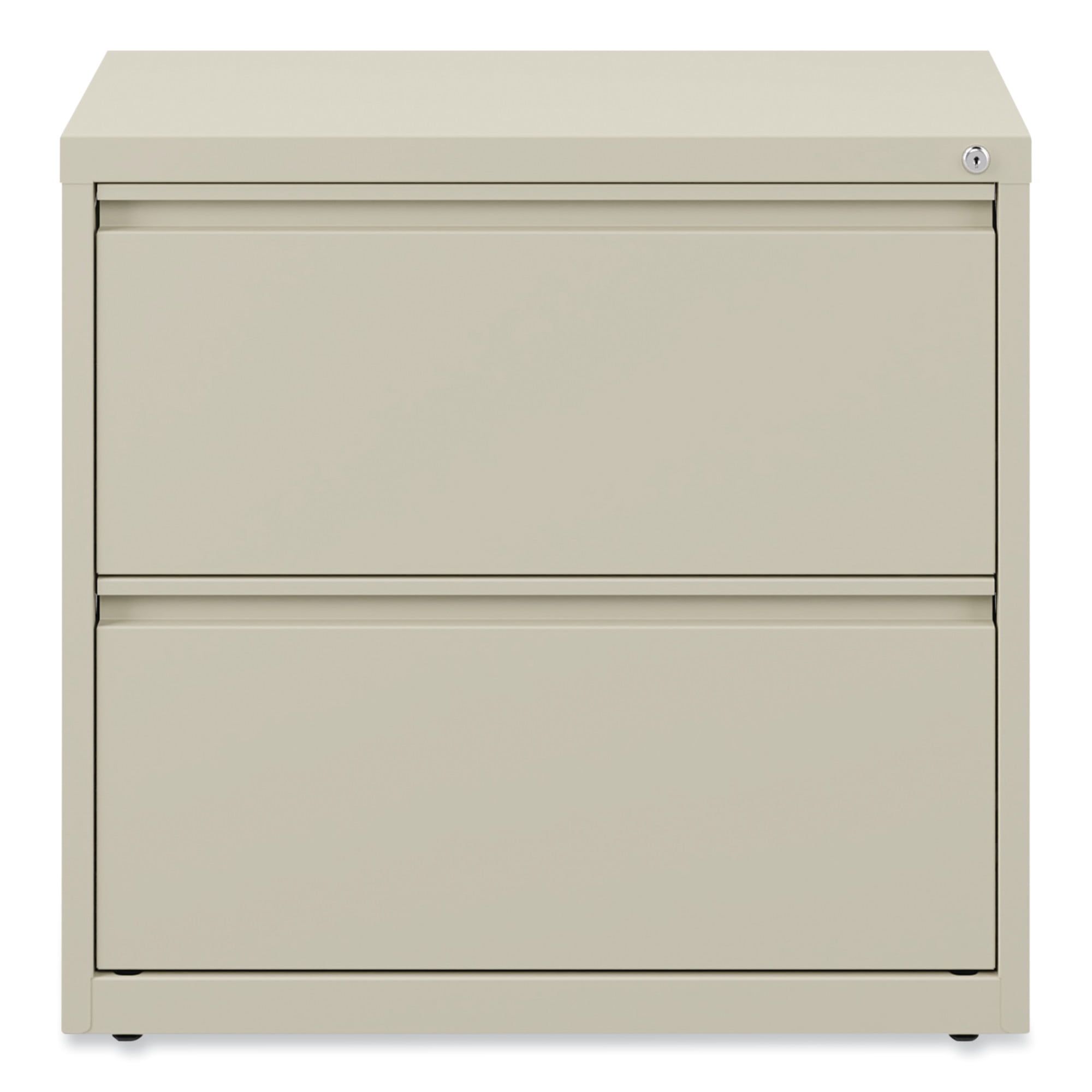 Putty 2-Drawer Lockable Mobile Legal Size File Cabinet