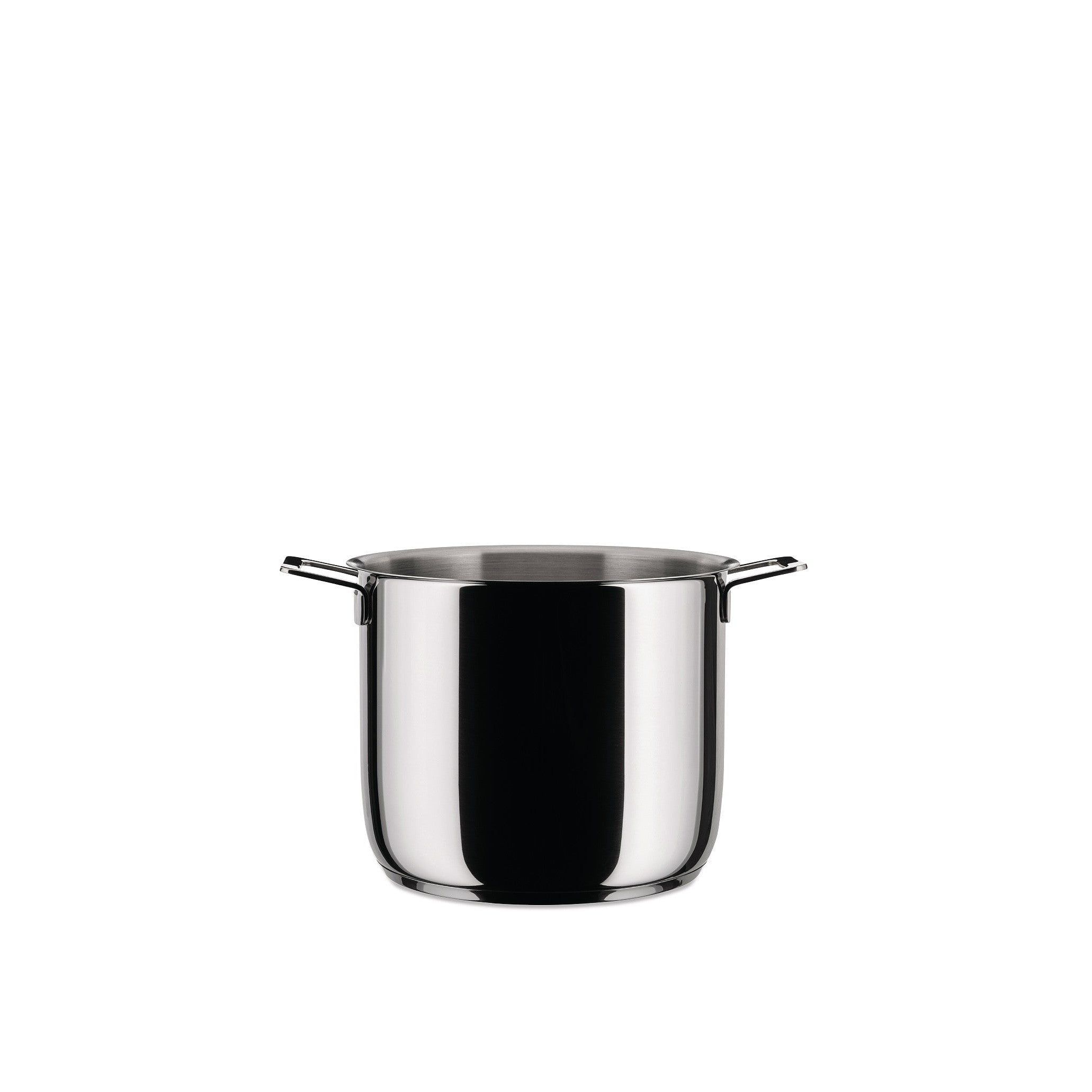 Alessi 6.75" Stainless Steel Stock Pot with Magnetic Base