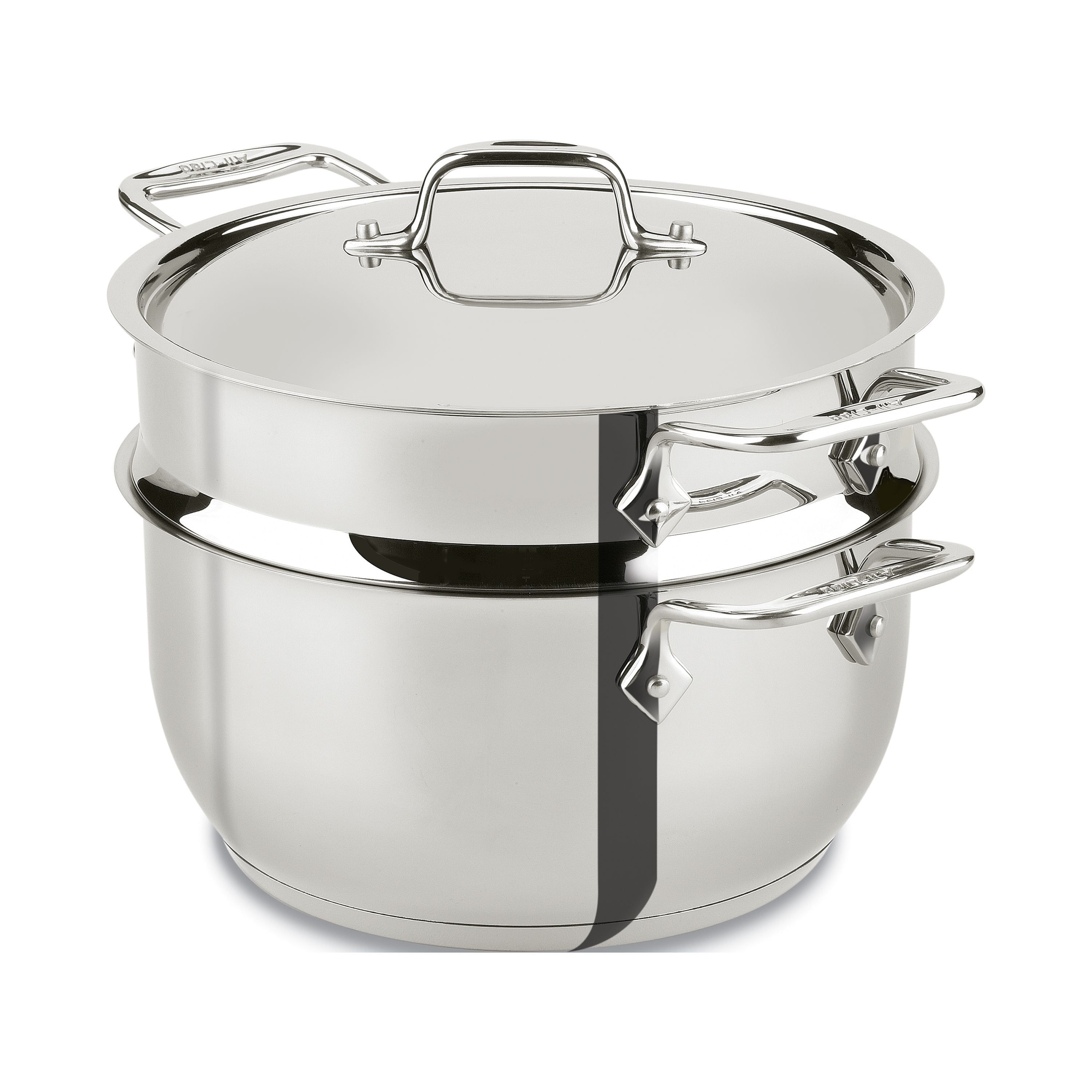 All-Clad 5 Quart Stainless Steel Induction Steamer Pot