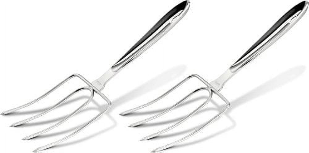 Stainless Steel Ergonomic Turkey Forks Set, 2-Piece