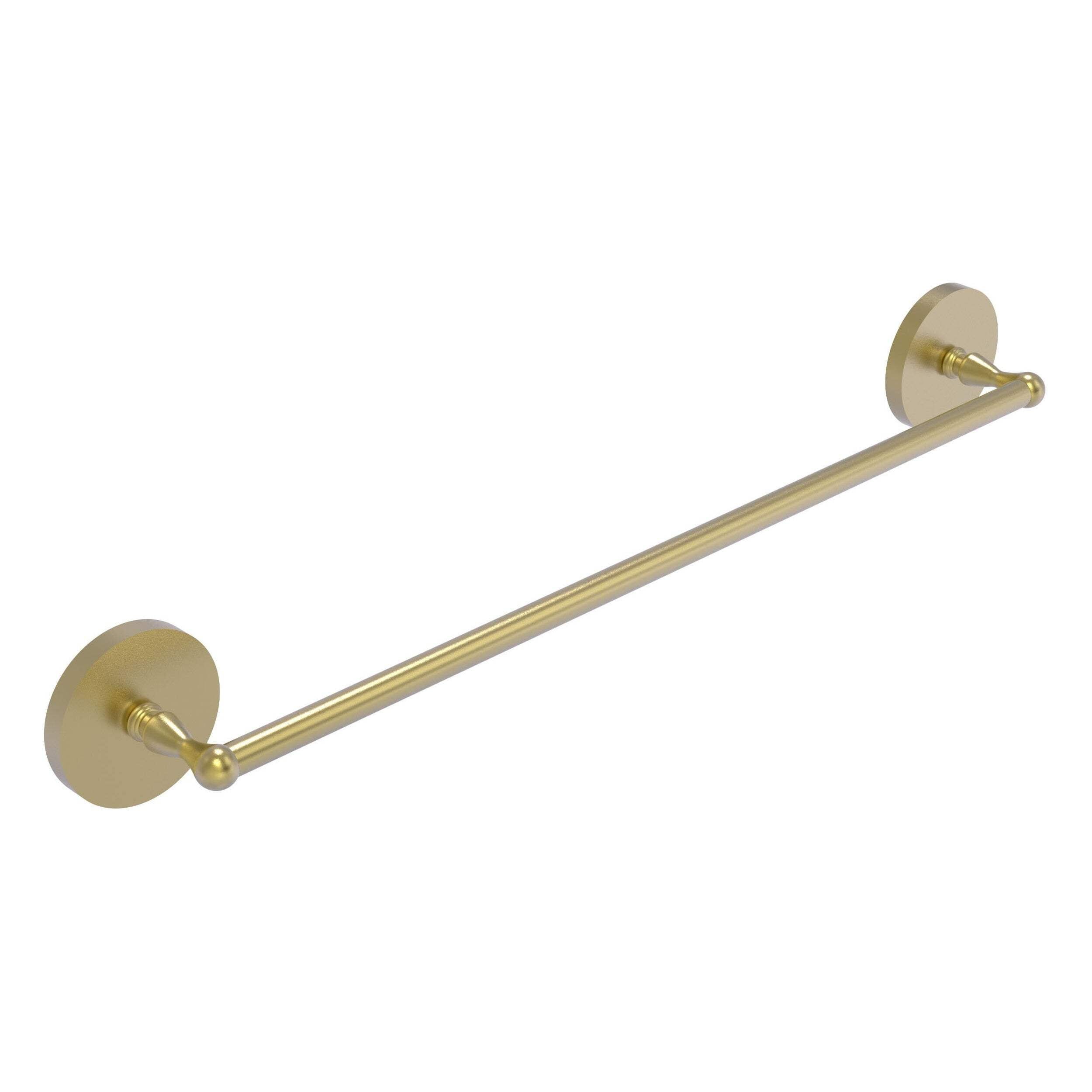 18-Inch Satin Brass Wall Mounted Towel Bar