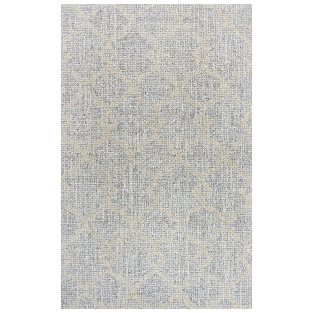 Ivory Hand-Tufted Wool 8' x 10' Rectangular Rug