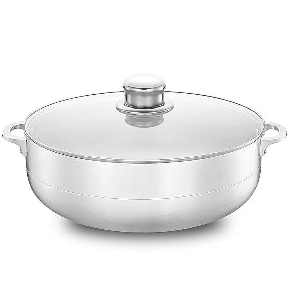 Aluminum Non-Stick 7-Quart Caldero Stock Pot with Glass Lid