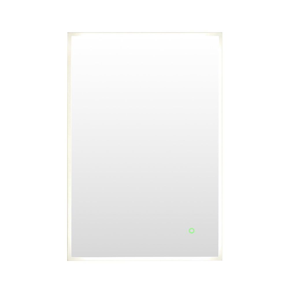 Aurora Frameless Rectangular LED Vanity Mirror 24" x 36"