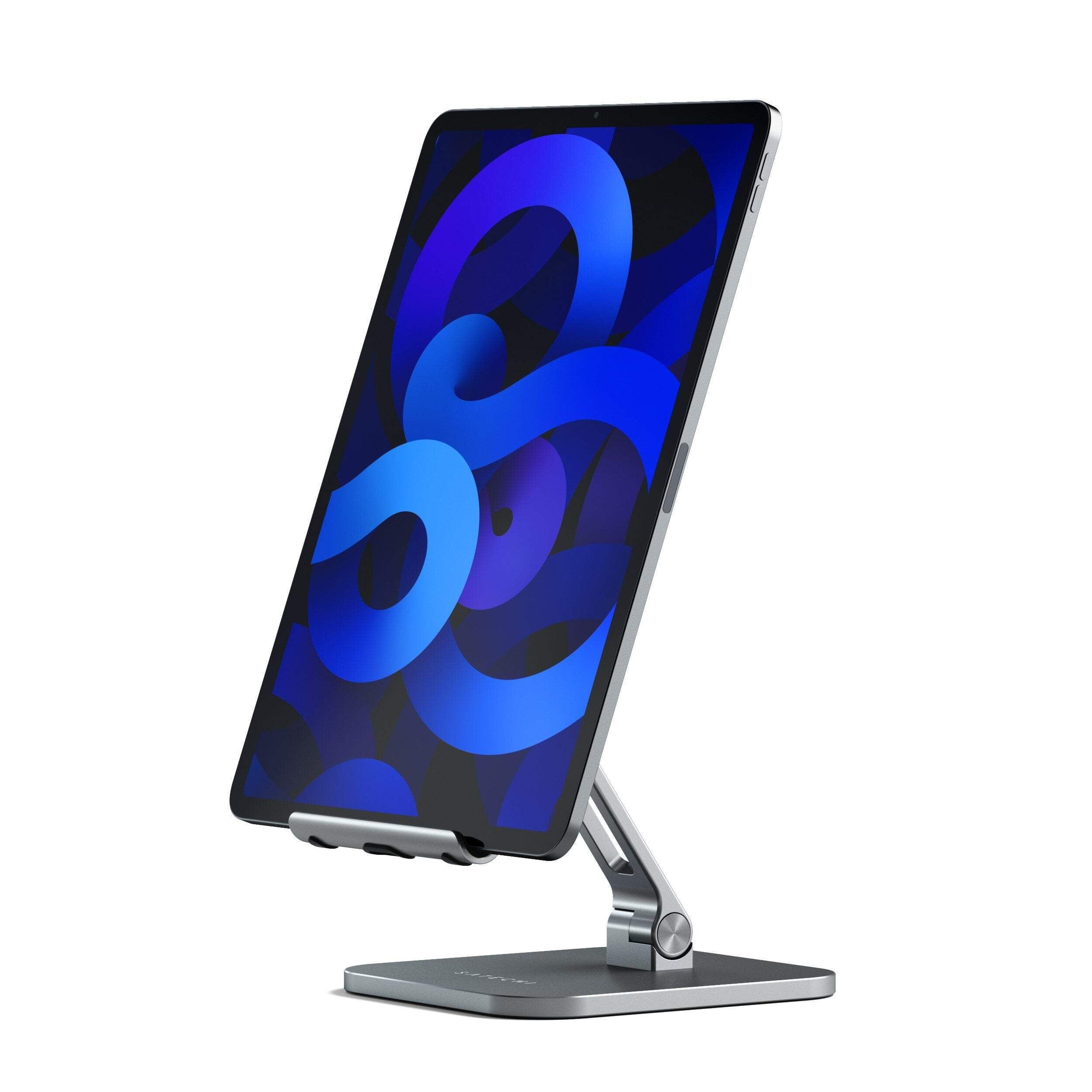 Adjustable Aluminum Desktop Stand for Tablets and Phones