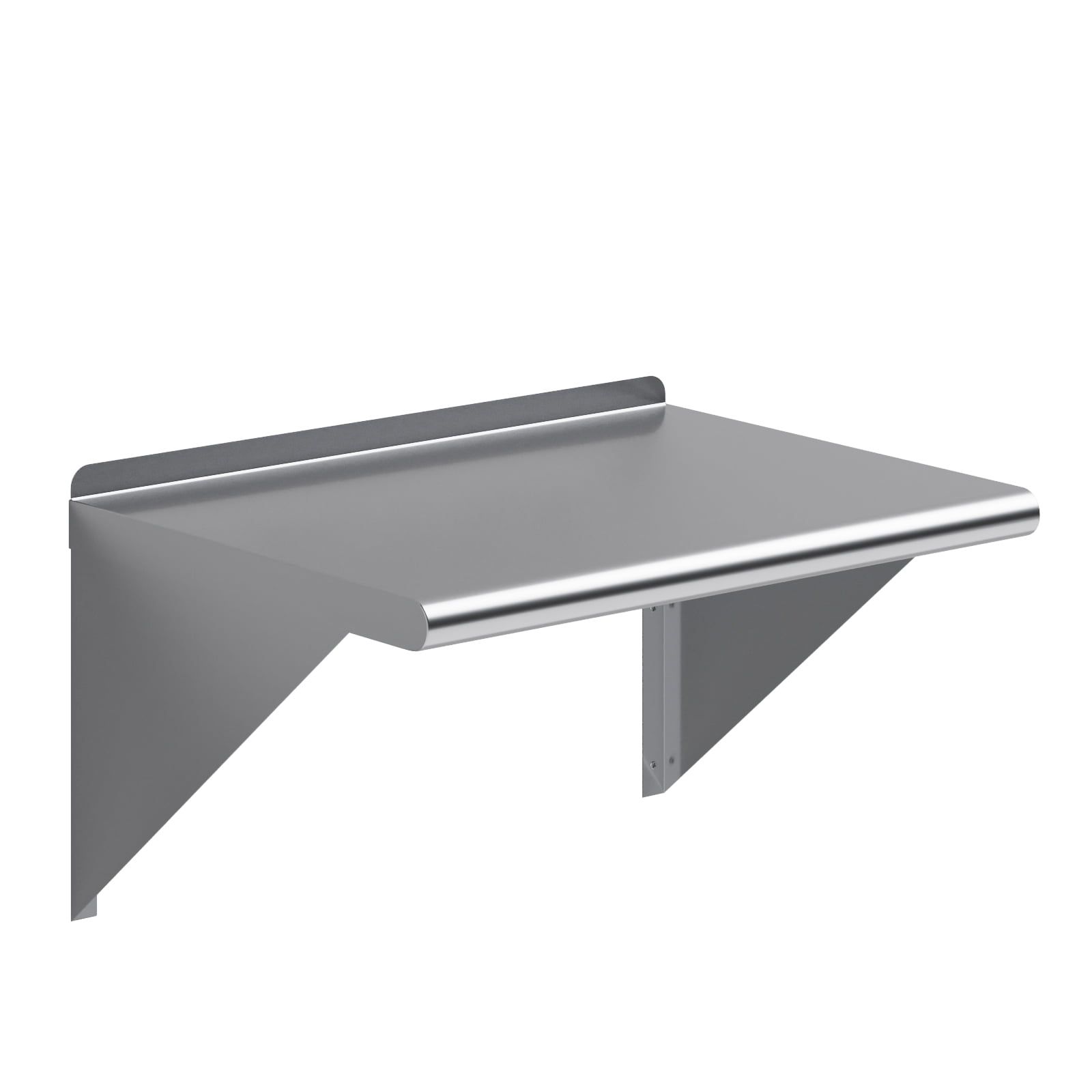 24" x 18" Stainless Steel Wall Shelf with Brackets