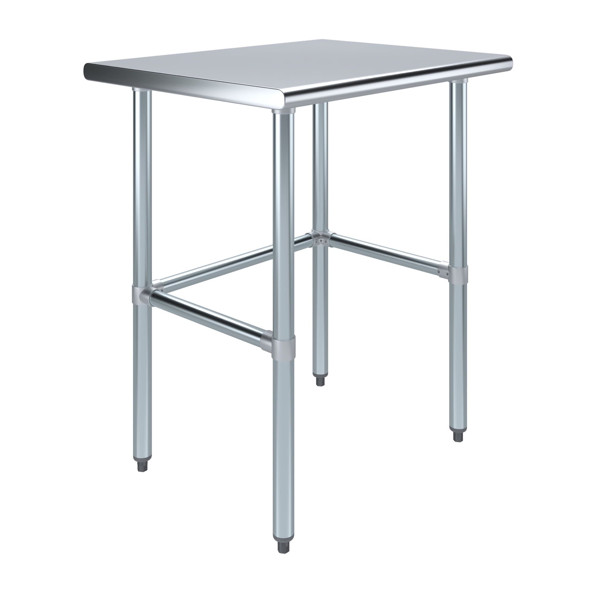 30" Stainless Steel Work Table with Galvanized Legs