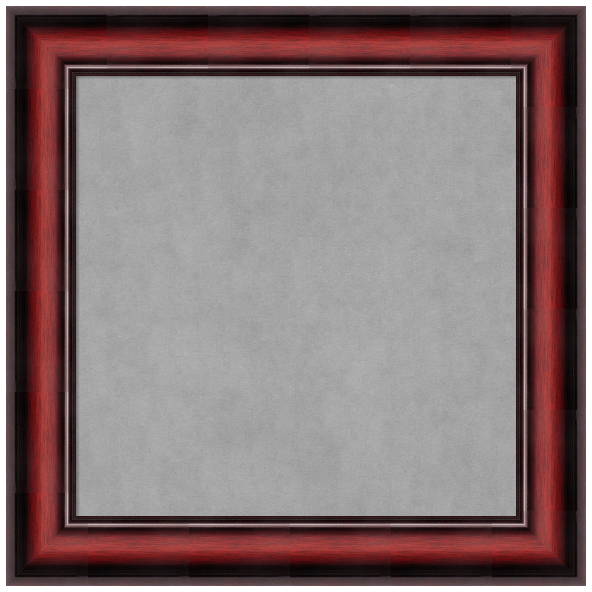 Rubino Cherry Scoop Framed Magnetic Board 12x12