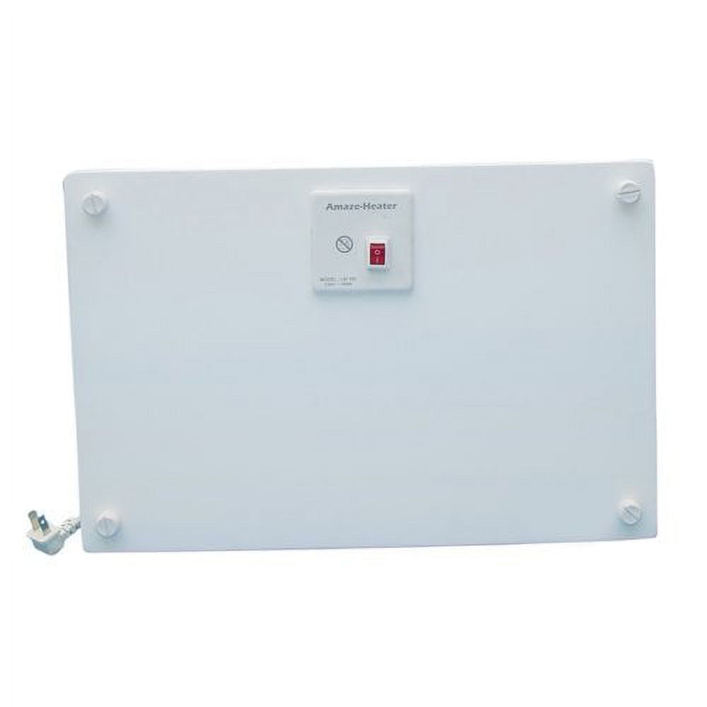 White 100 Watt Electric Convection Panel Heater