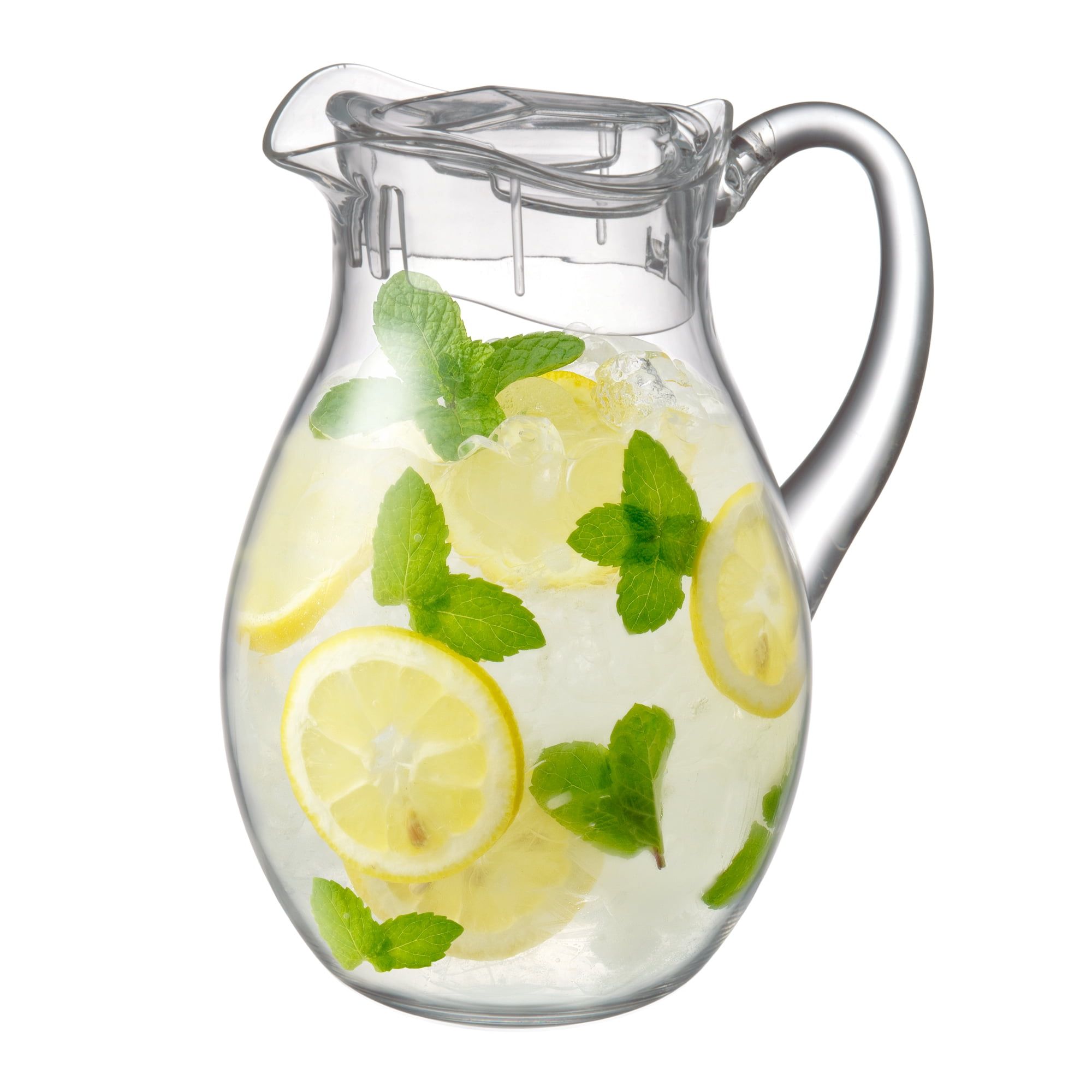 Clear Acrylic 72 oz Shatter-Proof Pitcher with Lid