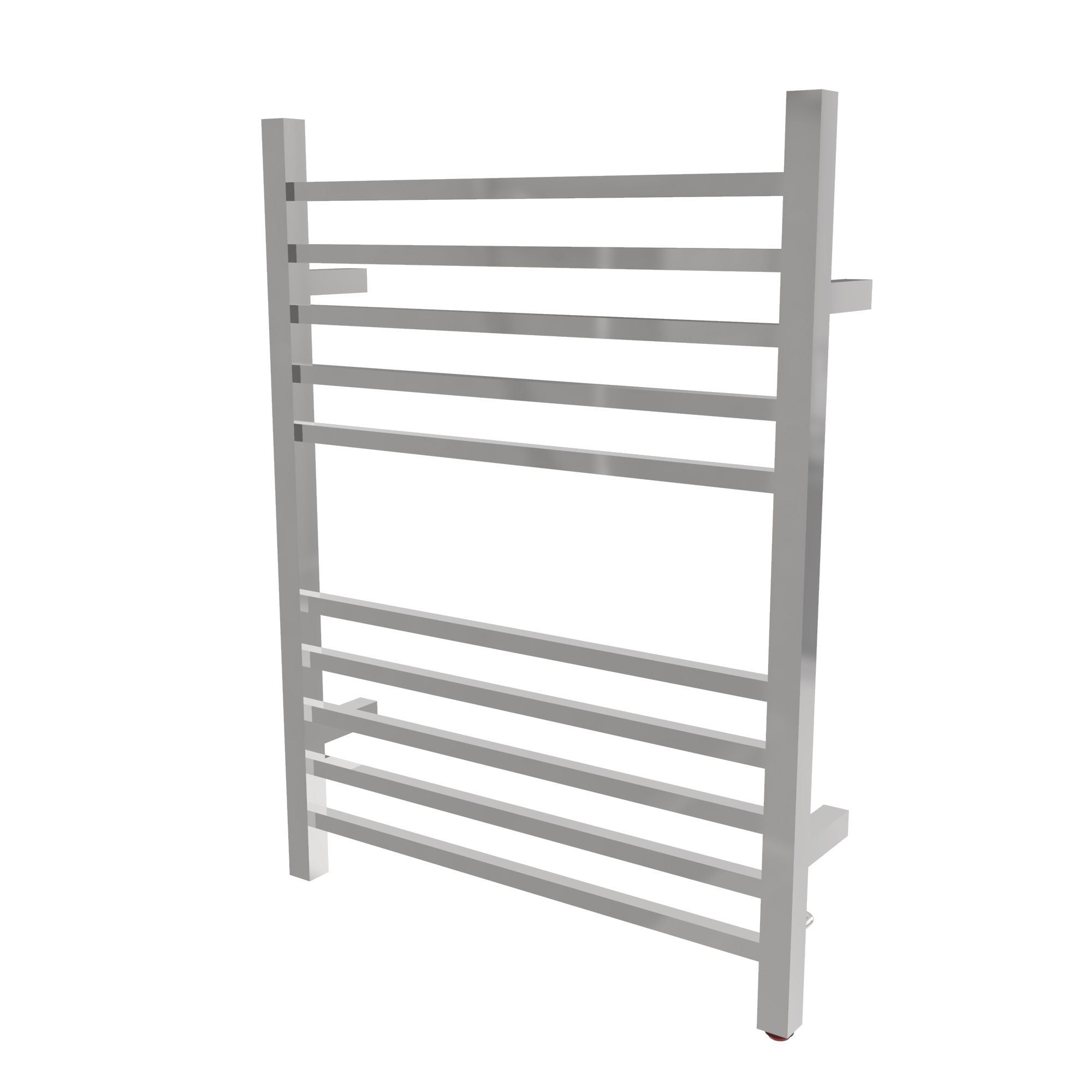 Polished Nickel 31.5" Stainless Steel Wall Mounted Towel Warmer