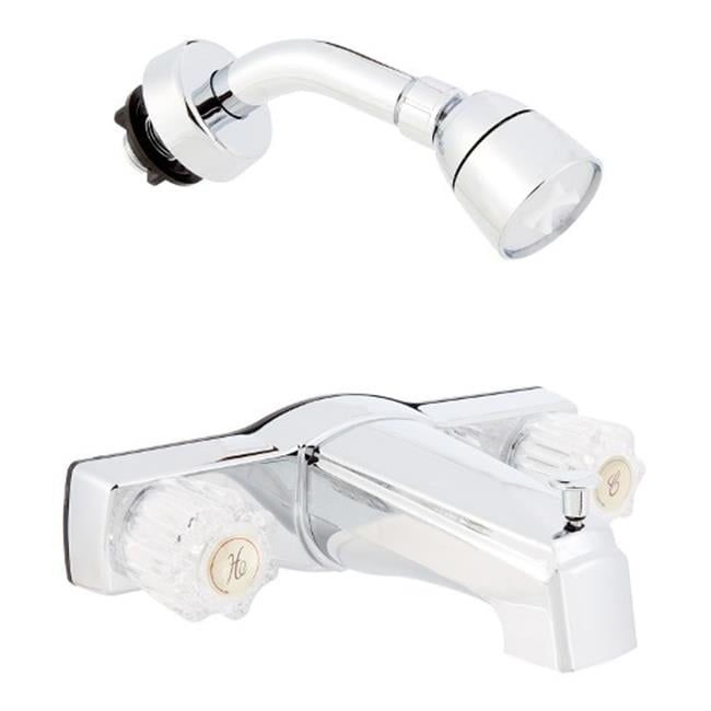 Chrome Plated Mobile Home Bath Faucet with Brass Stem