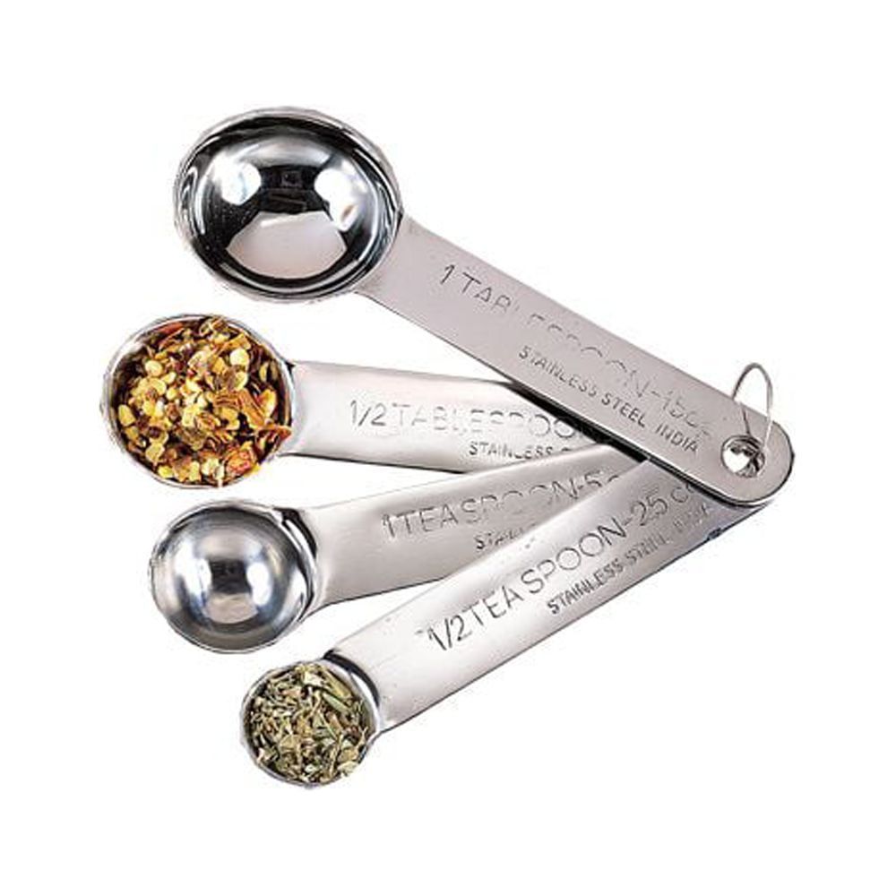 Stainless Steel Dishwasher Safe Measuring Spoon Set