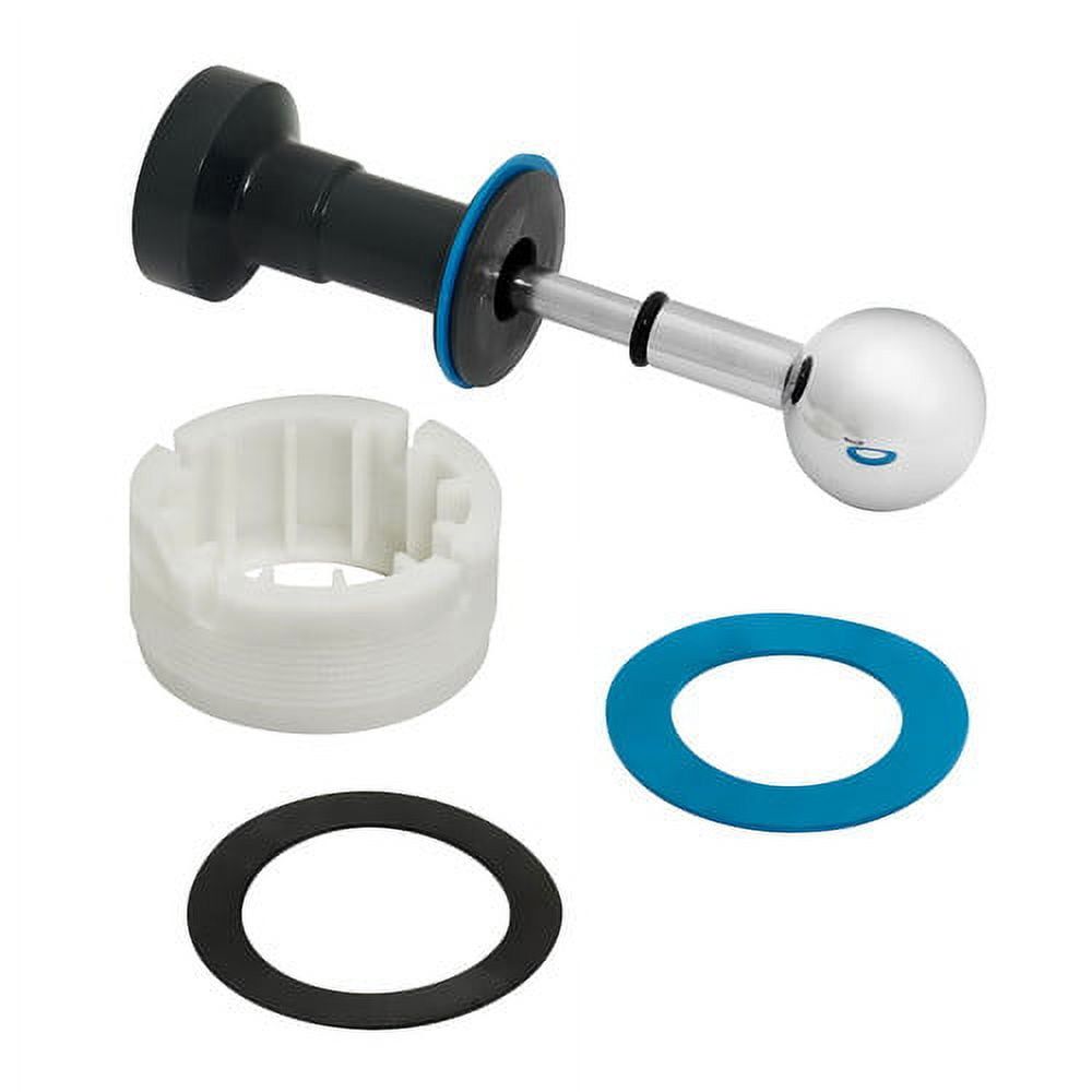 Satin Nickel Tub and Shower Diverter Spout Repair Kit