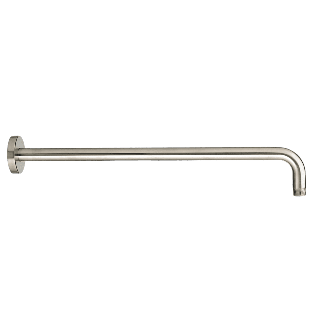 18-Inch Brushed Nickel Wall Mount Shower Arm