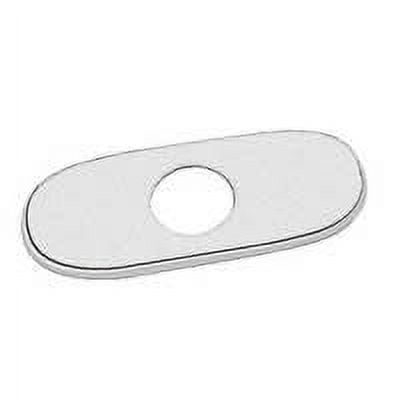 Ceramix Polished Chrome Brass Escutcheon Plate for Faucets