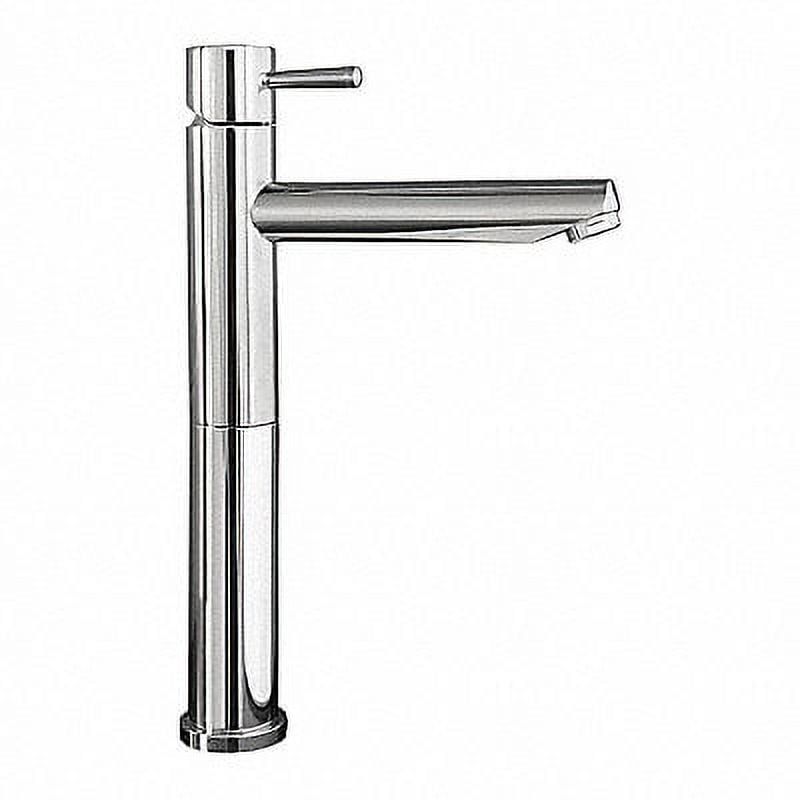 Polished Chrome Single Handle Vessel Bathroom Faucet