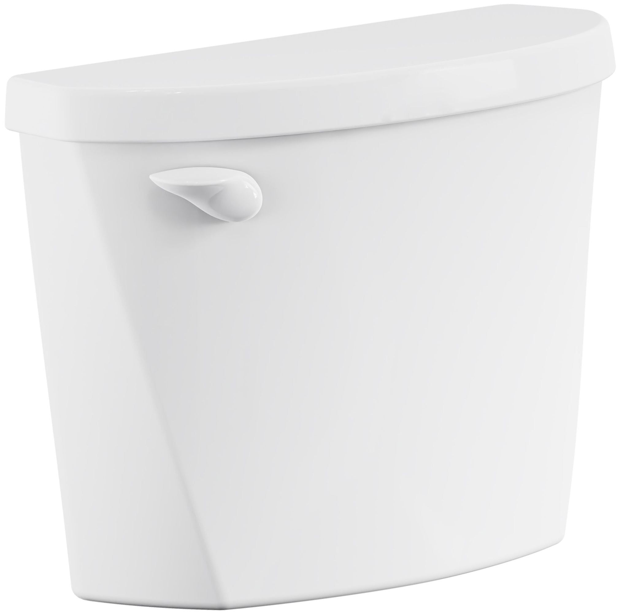 White Vitreous China Water-Saving Toilet Tank