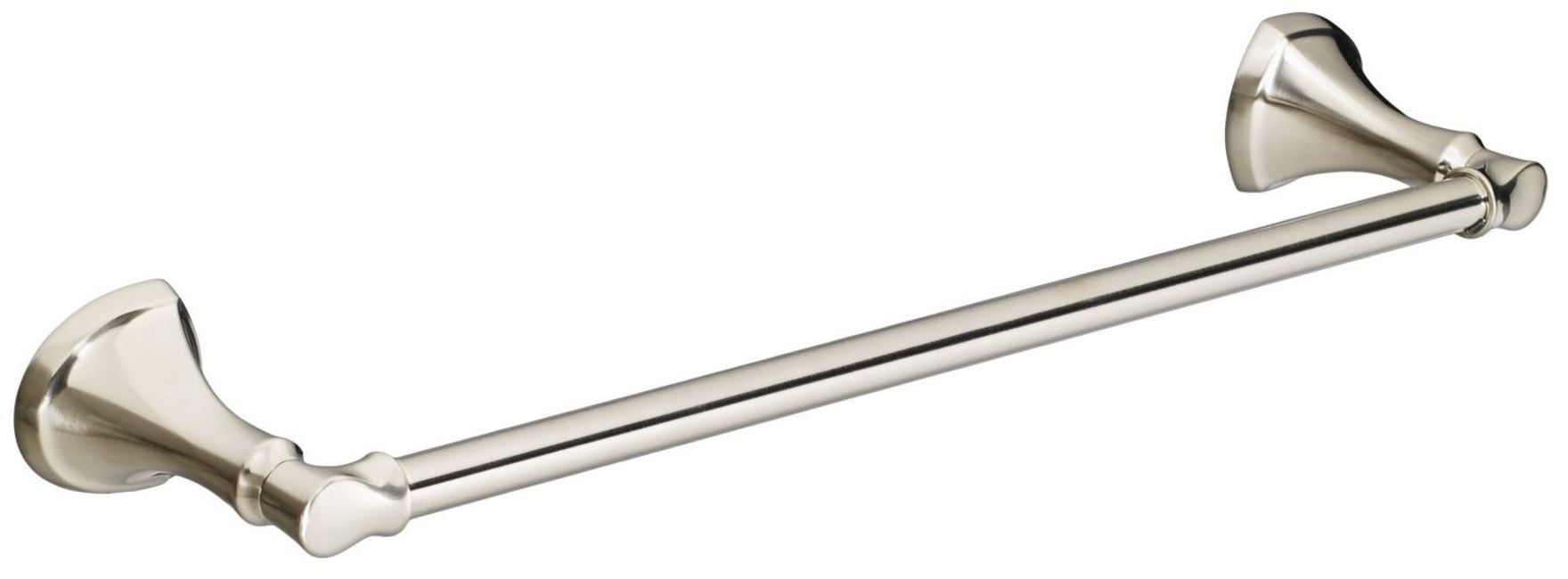 Brushed Nickel 18" Wall Mounted Towel Bar