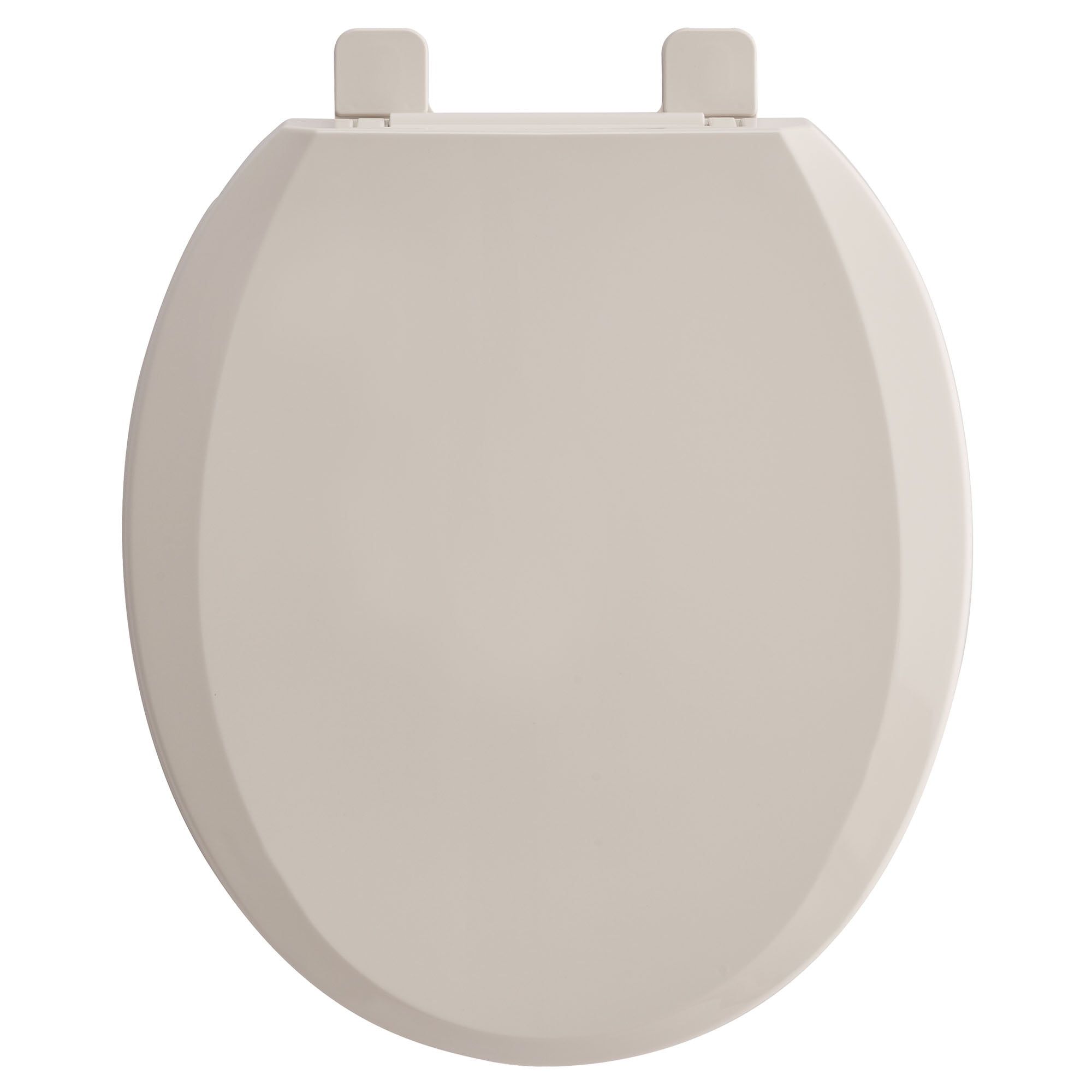 Bone Polypropylene Slow-Close Round Toilet Seat