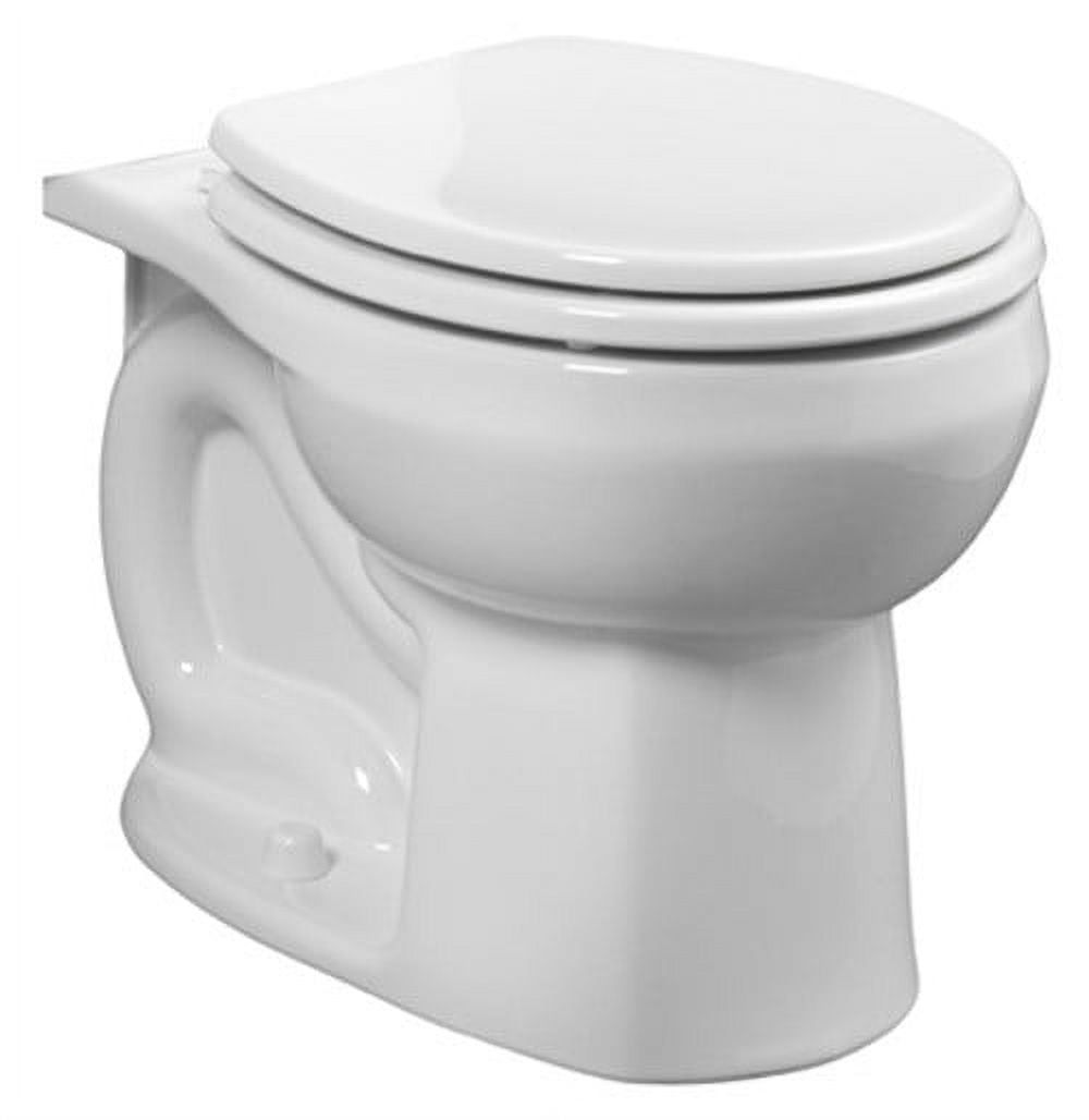 American Standard White Round Front Two-Piece Toilet Bowl