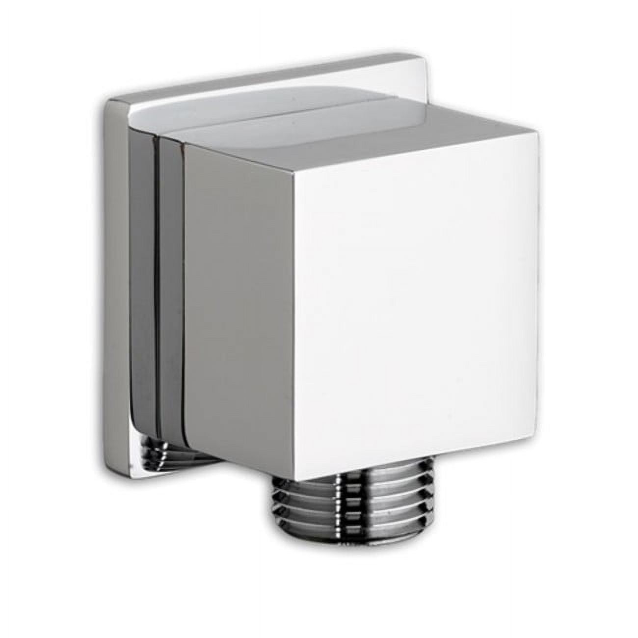 Polished Chrome Square Wall Supply Elbow