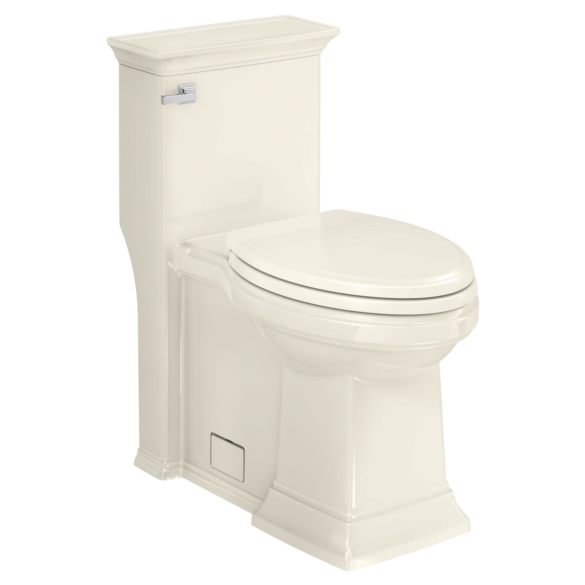 Linen Vitreous China High Efficiency Elongated Toilet