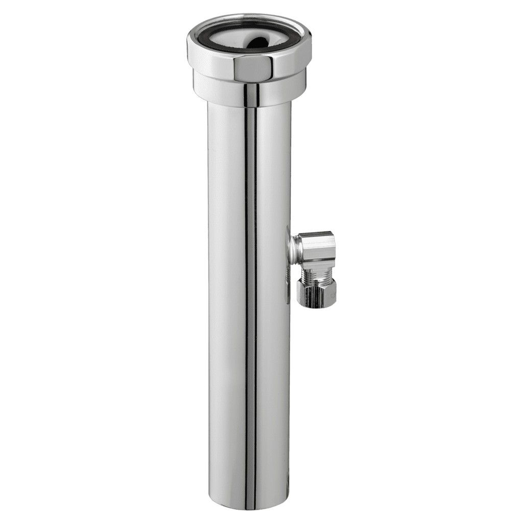 Polished Chrome Manual Piston Flush Valve Trap Primer