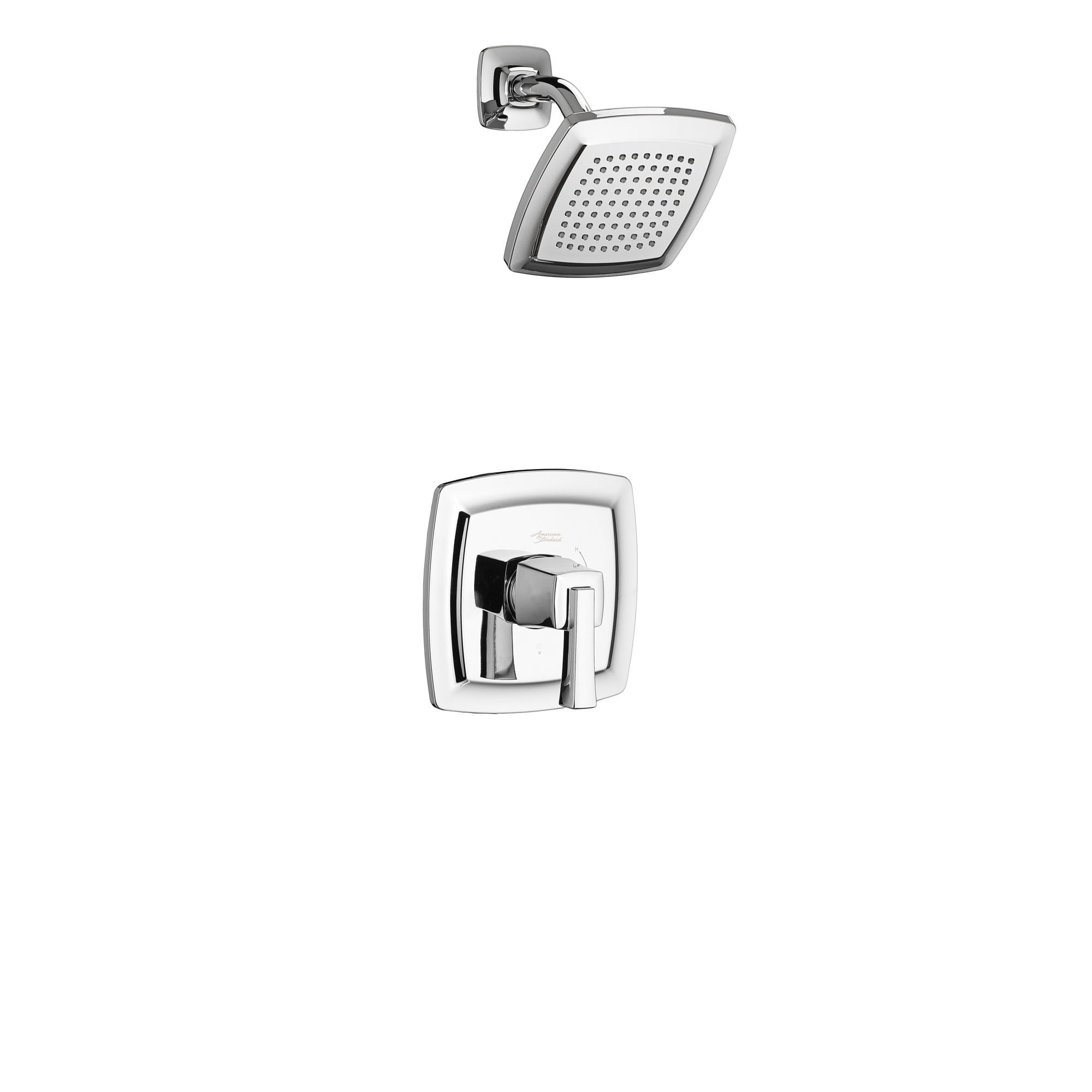 Polished Chrome Multi-Head Wall Mounted Shower Trim Kit