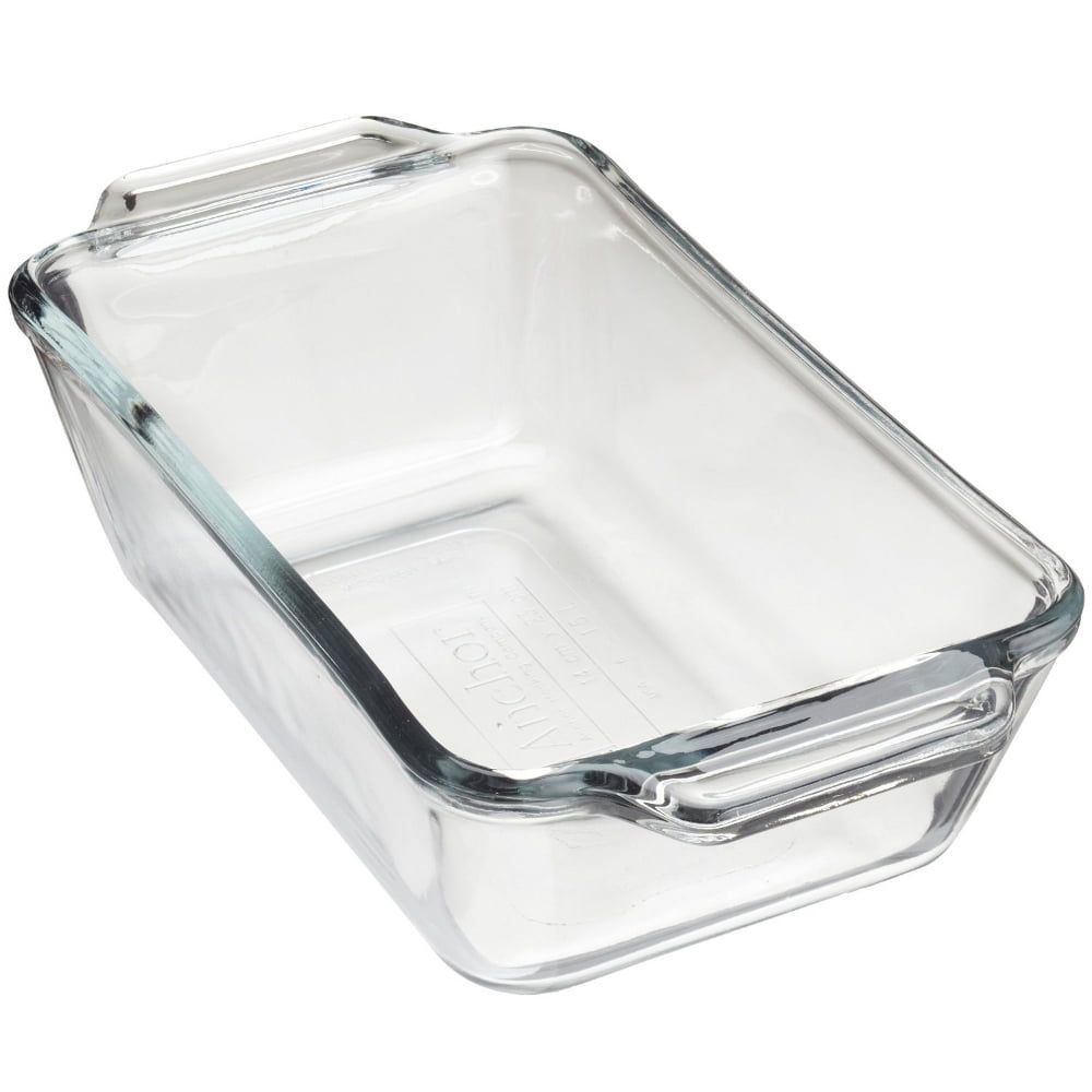 Anchor Hocking Clear Glass 1.5-Quart Loaf Dish