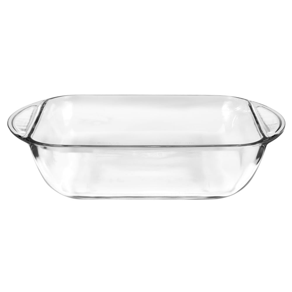 Clear Tempered Glass 8-Inch Square Cake Pan