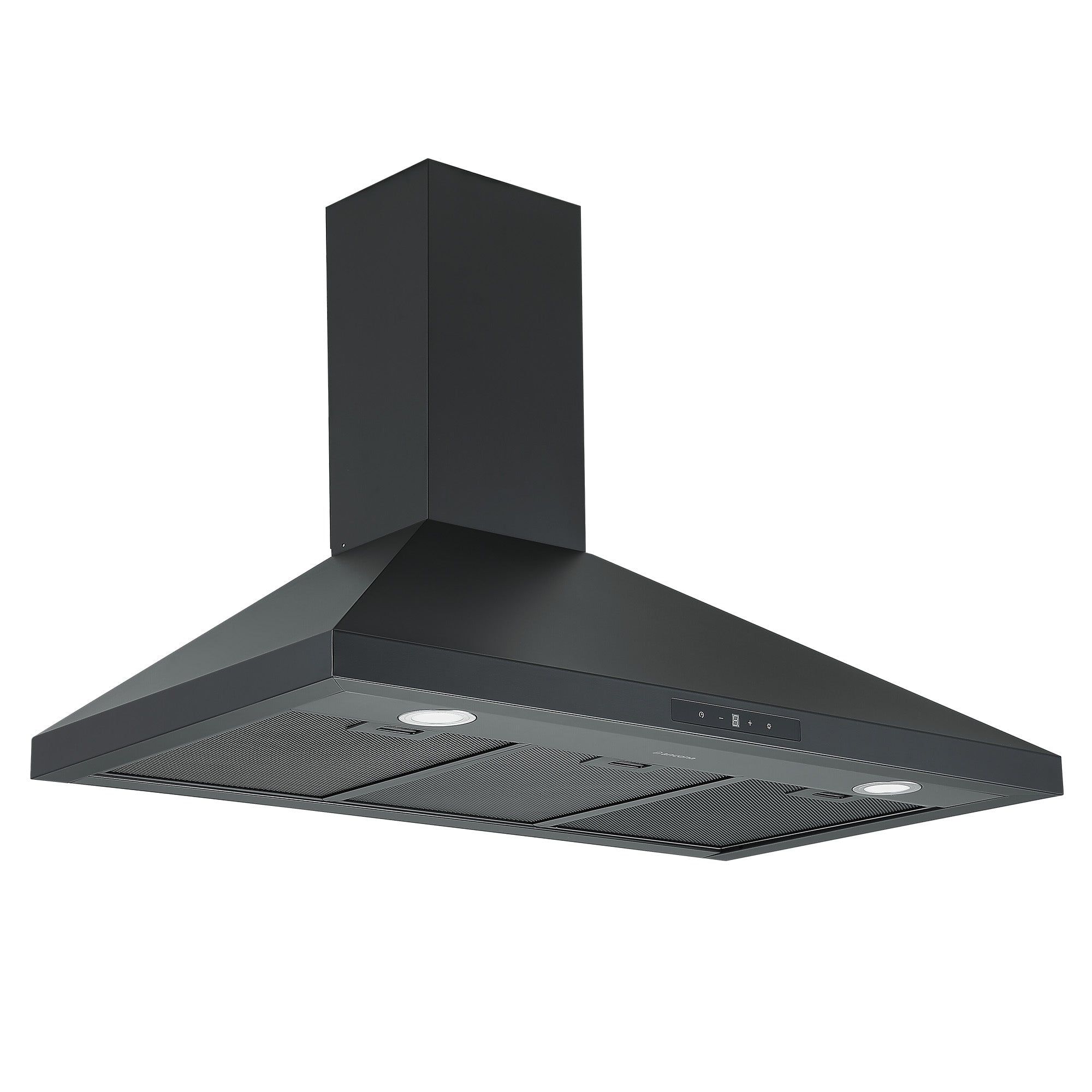 Matte Black 36" Convertible Wall Mount Range Hood