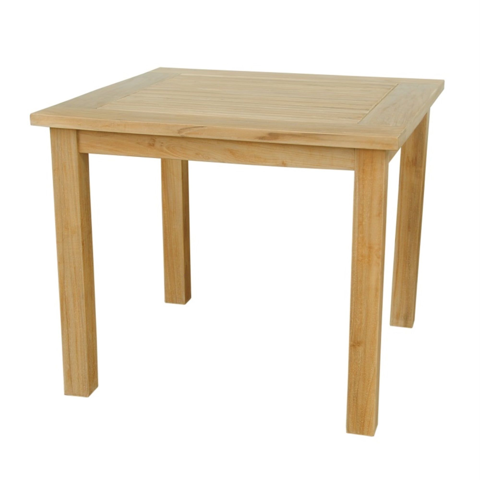 Bahama 35" Natural Teak Outdoor Square Table