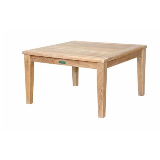 Brianna 34" Square Teak Outdoor Coffee Table