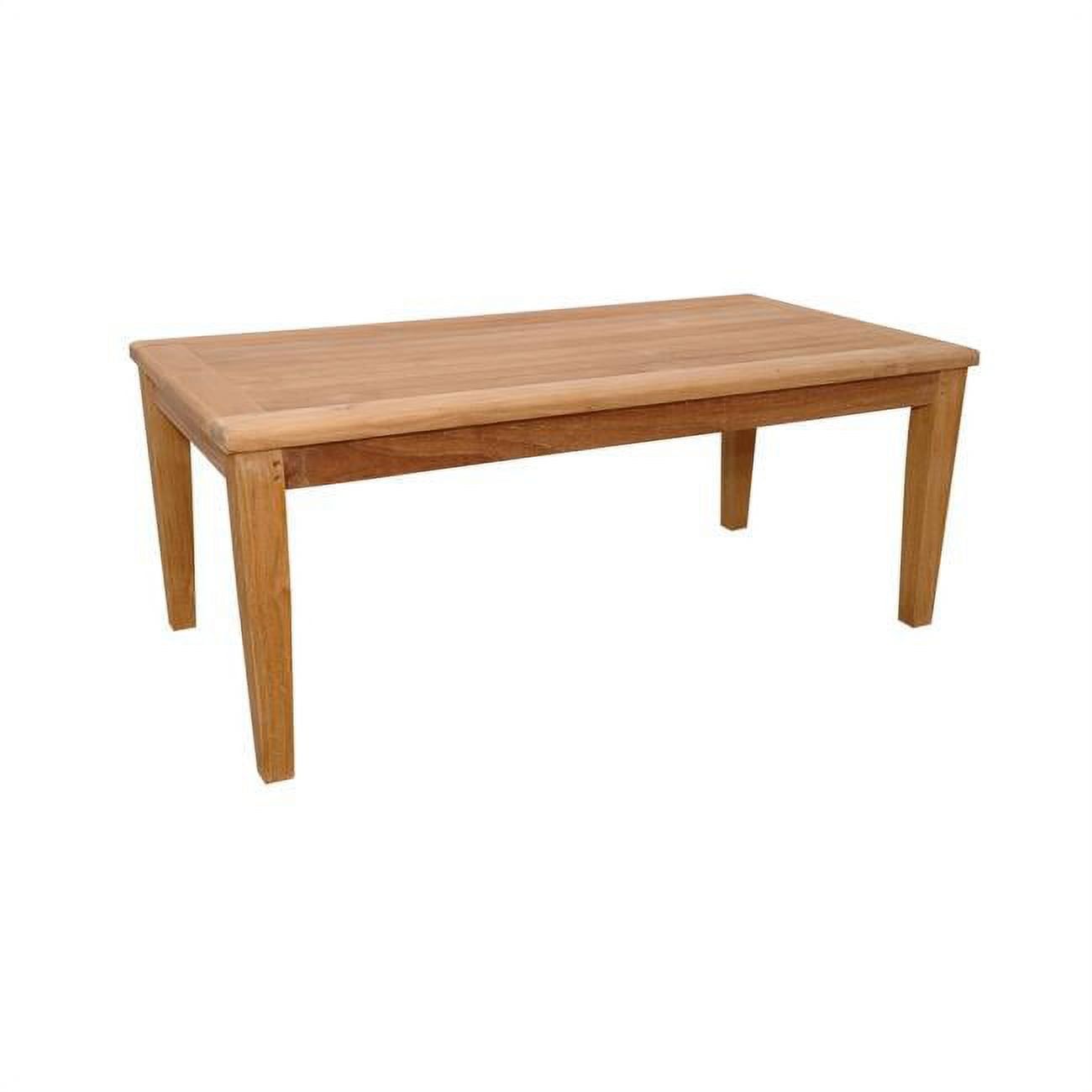 Brianna 48'' Natural Teak Outdoor Coffee Table