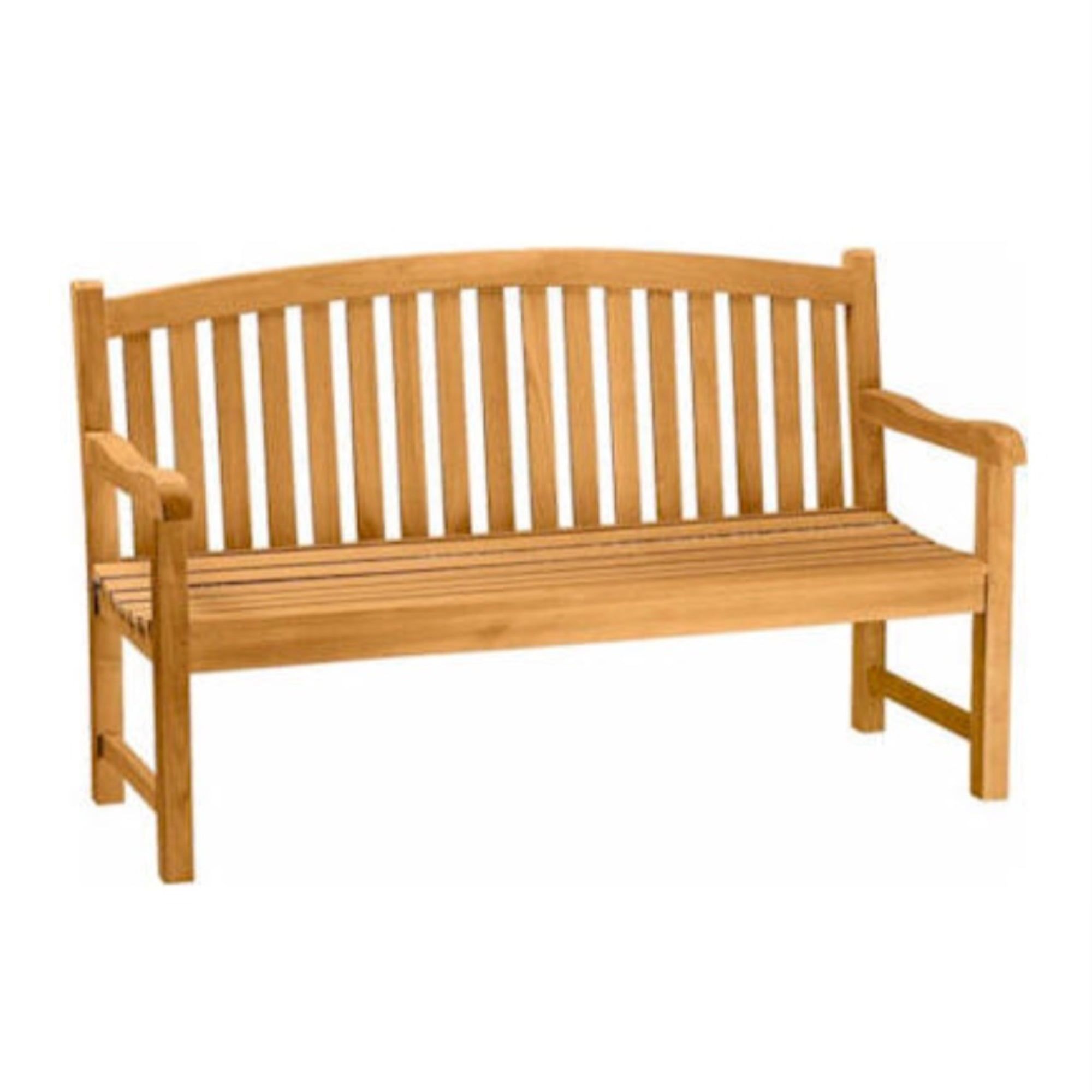 Chelsea Natural Teak 3-Seater Outdoor Bench