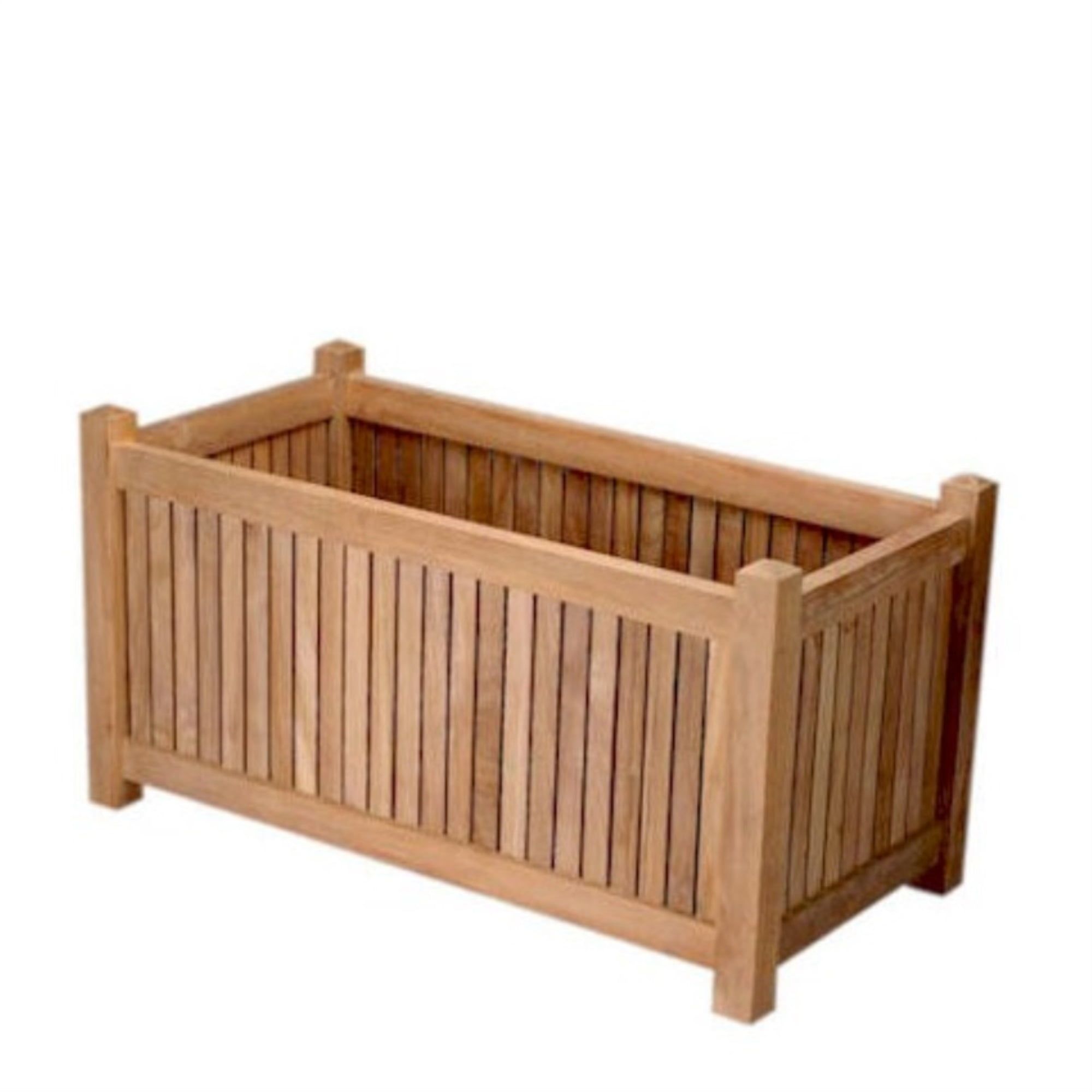 Anderson Teak Rectangular Outdoor Planter Box