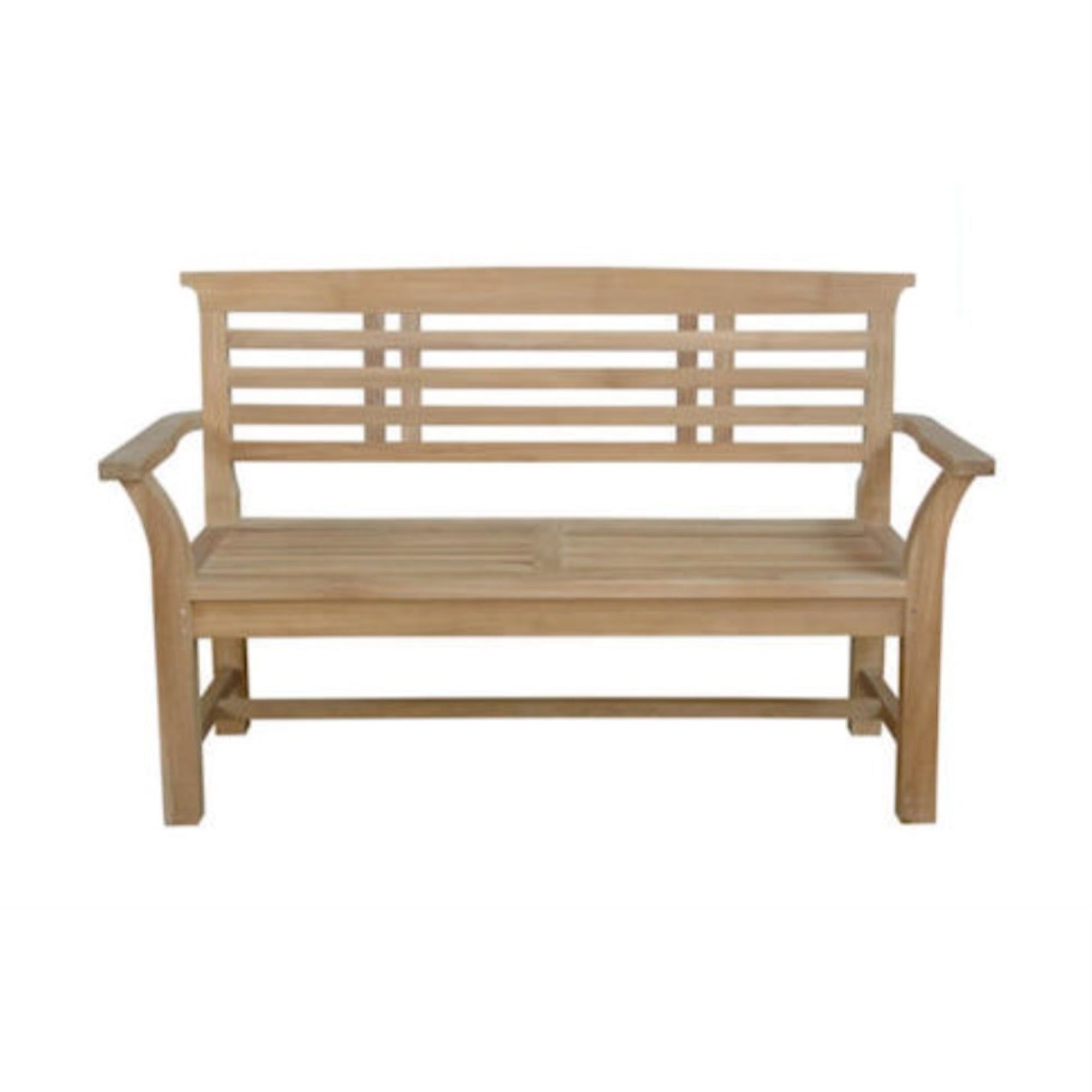 Sakura Natural Teak 2-Seater Outdoor Bench